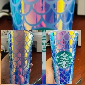 Mermaid Starbucks cup customize it with ur name !